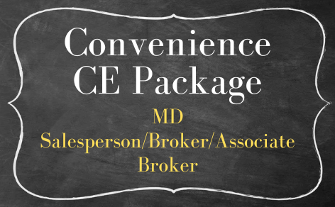 MD Salesperson/Broker Convenience Bundle 8 (4 Days)-ZOOM CE May 2024