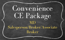 Load image into Gallery viewer, MD Salesperson/Broker Convenience Bundle 4 (2 Saturdays)-ZOOM CE October 2023