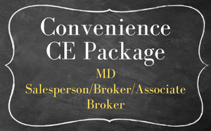 MD Broker/Associate Broker/Salesperson Convenience Bundle-ZOOM CE  February 2023