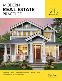 Modern Real Estate Practice 21st Edition & Maryland Real Estate Practice & Law 16th edition